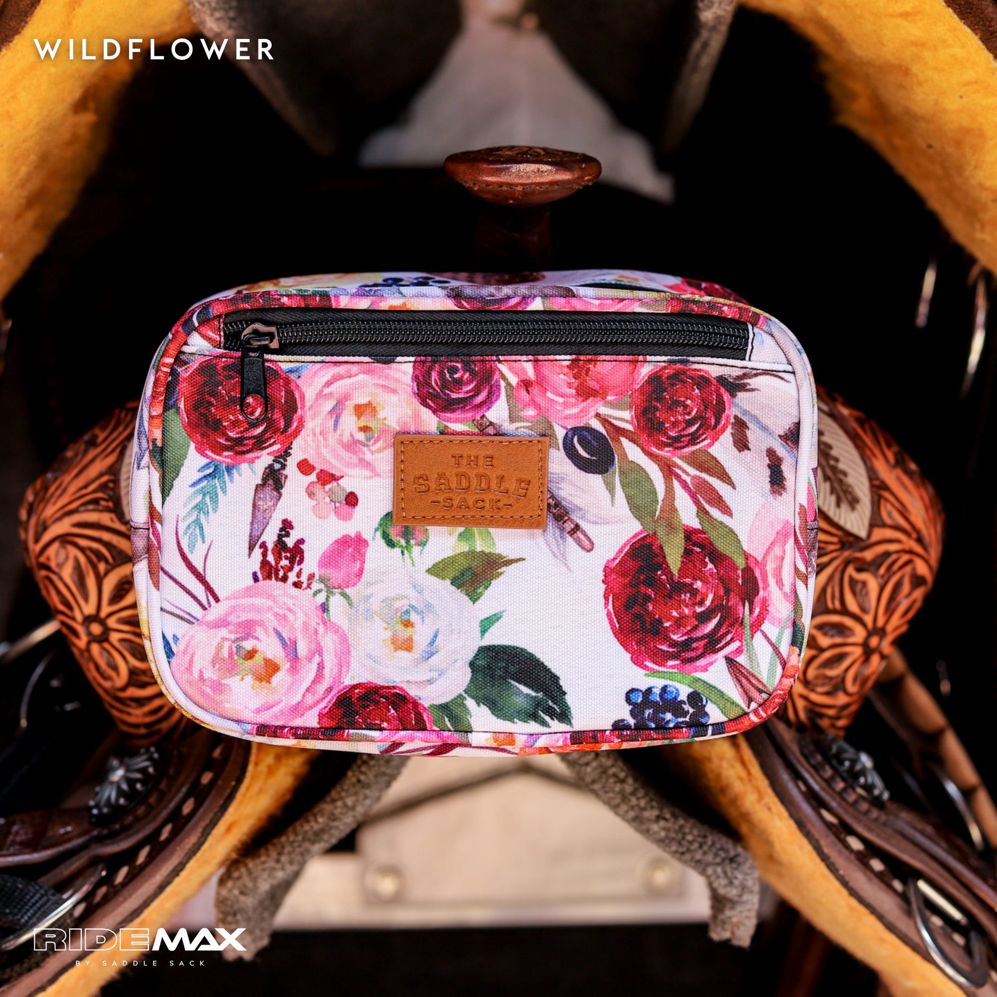 Clip-On Pommel Saddle Bag For Hands-Free Riding Essentials And Quick-Access Accessories
