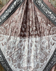 35X35" Two Tone Paisley Wild Rag / Scarf -W185 Slide WRC2557A