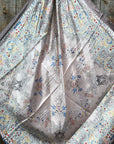 35X35" Pink Floral Wild Rag / Scarf WR3422