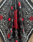 35X35" Lucky Cards Wild Rag / Scarf WR3433