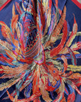 35X35" Feathers Wild Rag / Scarf - Slide W115L WRC642C