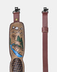 Trophy Custom Padded Rifle Sling - Creek Deer