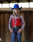 *YOUTH* AMERICAN BLAZE SPARKLE PERFORMANCE SHIRT
