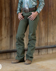 *YOUTH* SIGNATURE TROUSER- SAGE