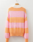 Claire Half Zip Oversize Sweater