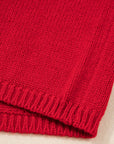 Addison Backless Bubble Sleeve Sweater