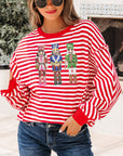 Elizabeth Patched Drop Shoulder Top