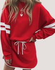 Sophia Shoulder Pullover Mini Skirt