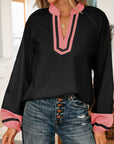 Siya Long Sleeve Blouse Long Sleeve Top
