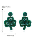 Jolene Rice Beaded Stud Earrings