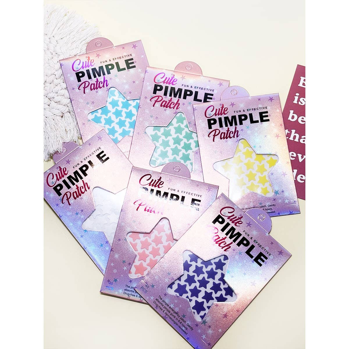 Star Acne Spot Treatment Patch: ASSORTED COLOR