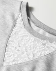 Amelia Patchwork Drop Shoulder Pullover
