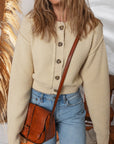 Sofia Front Cropped Cardigan Sweater