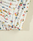 Scarlett Confetti Reversible Twist Sweater