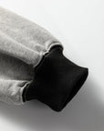 Colorblock Crewneck Henley Sweatshirt
