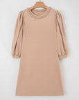 Elise Trim Puff Sleeve Dress