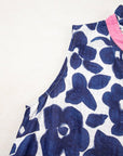 Margaret Colorblock Notched Mini Dress