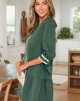 Xyla Bracelet Sleeve Shift Dress