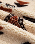 Western Aztec Fleece Half Zip Sweatshirt