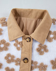 Elisa Pattern Up Fleece Jacket