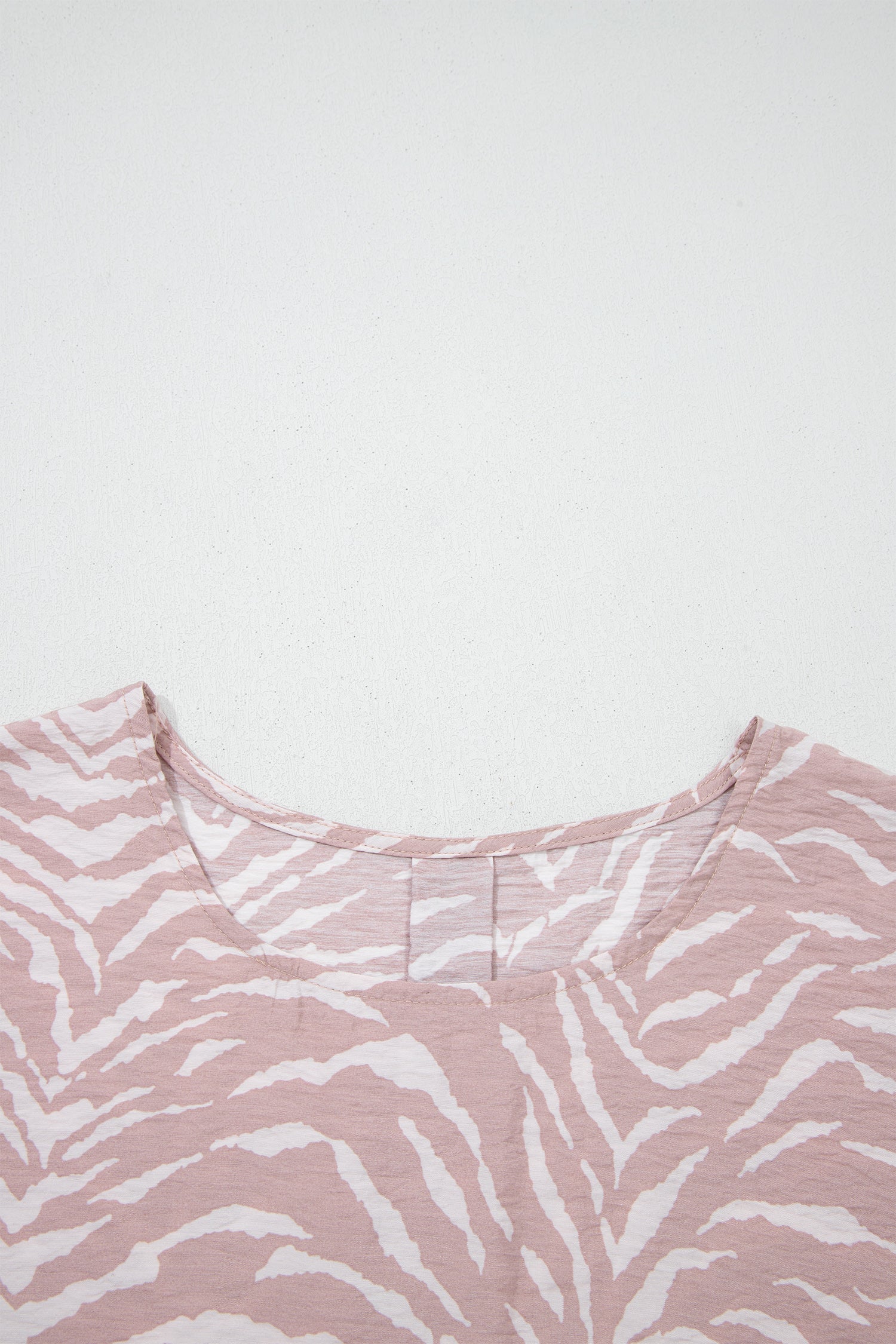 Abstract Zebra Top &amp; Shorts Lounge Set