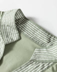 Kaiya Sleeve Contrast Patchwork Blouse