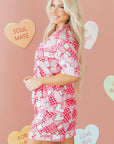 Rhea Heart Print Shirt