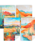 Desert Dreaming Set of 4 Kitchen Dish Towels Made in America