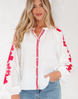 Karibella Sleeve Casual Shirt Long Sleeve Top