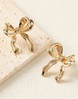 Chloe Design Plated Studded Earrings