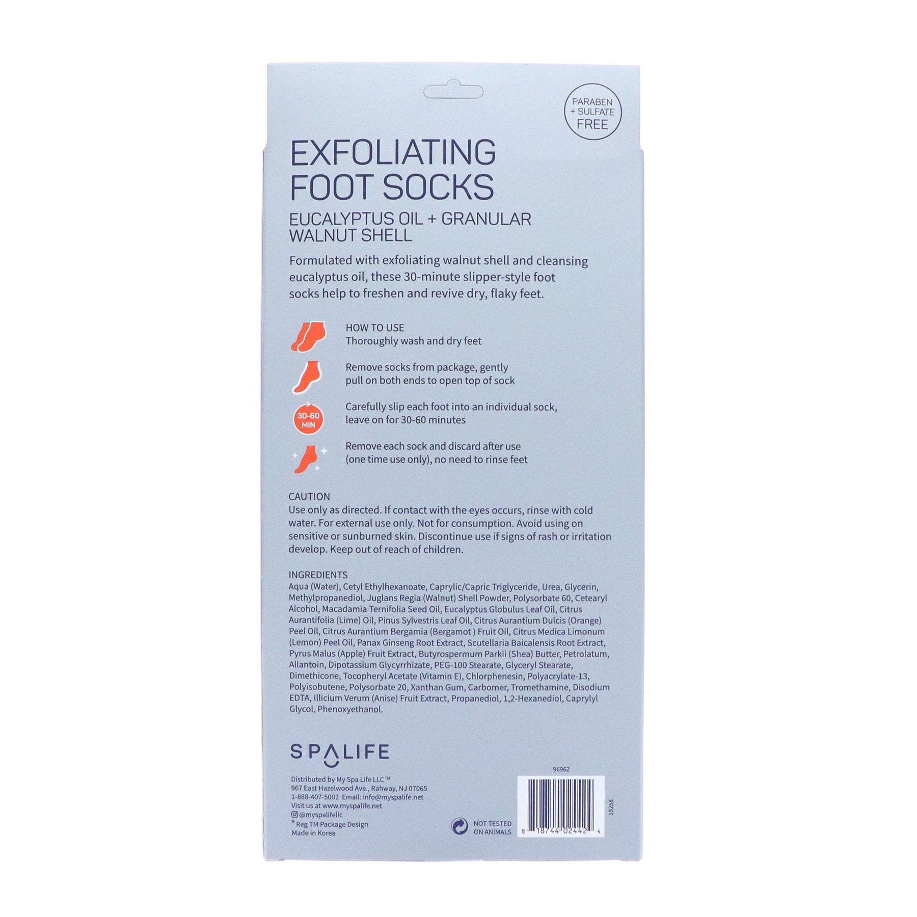 Exfoliating &amp; Smoothing Foot Socks - 1 Pair: Exfoliating Foot Mask