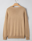 Theresa Detail Christmas Dolman Sweater