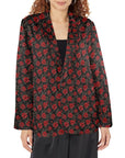 Baha Ranch Colores De Mexico Red Rose Blazer