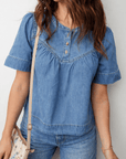 Sloane Half Short Sleeve Top