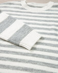 Dylan Stripe Drop Shoulder Sweater