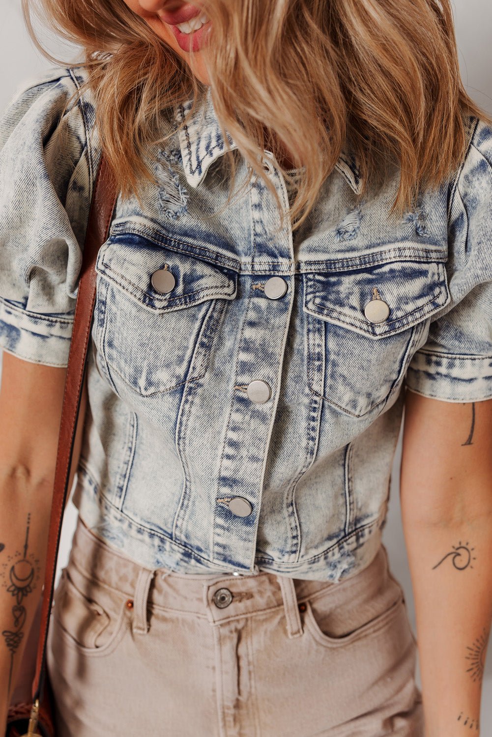 Eleanor Chest Puff Sleeve Jacket