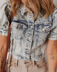 Eleanor Chest Puff Sleeve Jacket