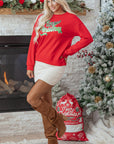 Amelia Drop Shoulder Loose Sweatshirt