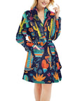 Crazy Cactus Lady Western Bath Robe