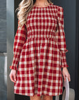 Amelia Puff Sleeve Mini Dress