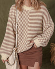 Sofia Shoulder Balloon Sleeve Sweater