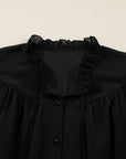 Jaycee Sleeve Chiffon Elegant PLUS Shirt