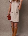 Karsyn Trim Shift Mini Dress
