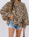 Alaiya Balloon Sleeve Casual Shirt