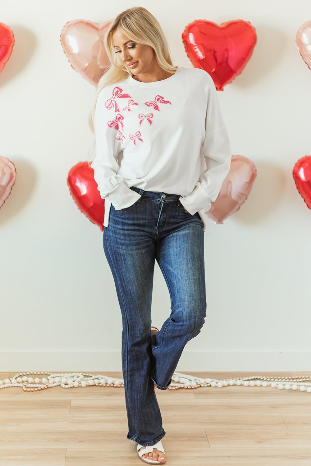 Vada High Low Oversize Sweatshirt