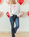 Vada High Low Oversize Sweatshirt