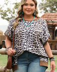 Dakota Plus Size Leopard Loose Top