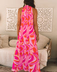 Freyja Nape Sleeveless Maxi Dress