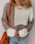 Mia Drop Shoulder Loose Sweater