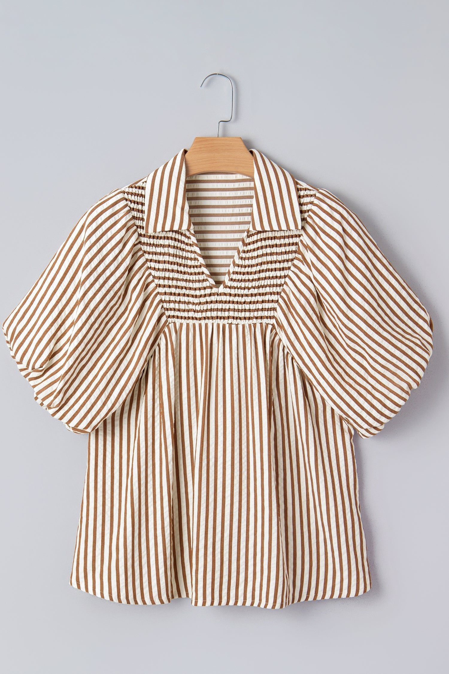 Lina Short Puff Sleeve Blouse
